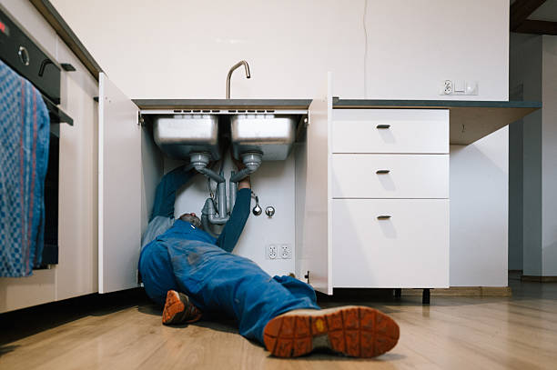 Professional Drain Cleaning technician working in Forest Hill, TX
